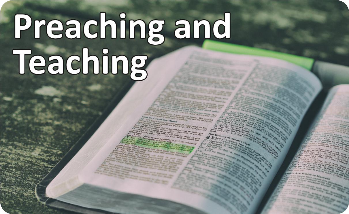 Preaching and Teaching