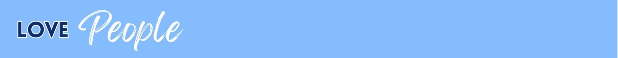 Love People text