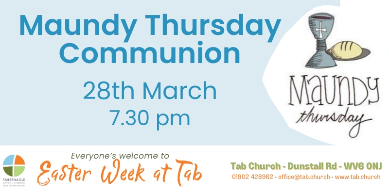 Maundy Thursday Communion Service